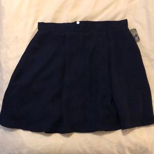 Navy nasty gal mini skirt size small